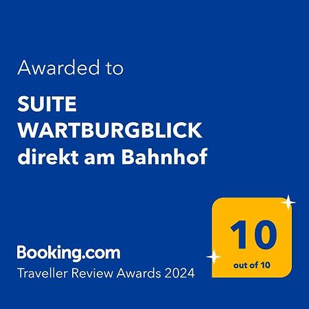 Suite Wartburgblick Direkt Am Bahnhof Eisenach Luaran gambar