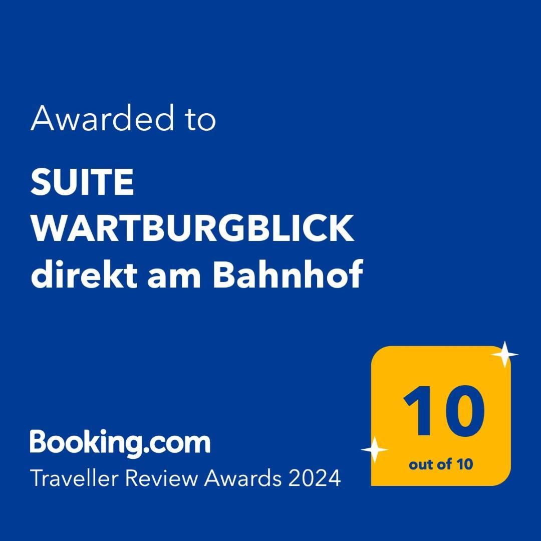 Suite Wartburgblick Direkt Am Bahnhof Eisenach Luaran gambar